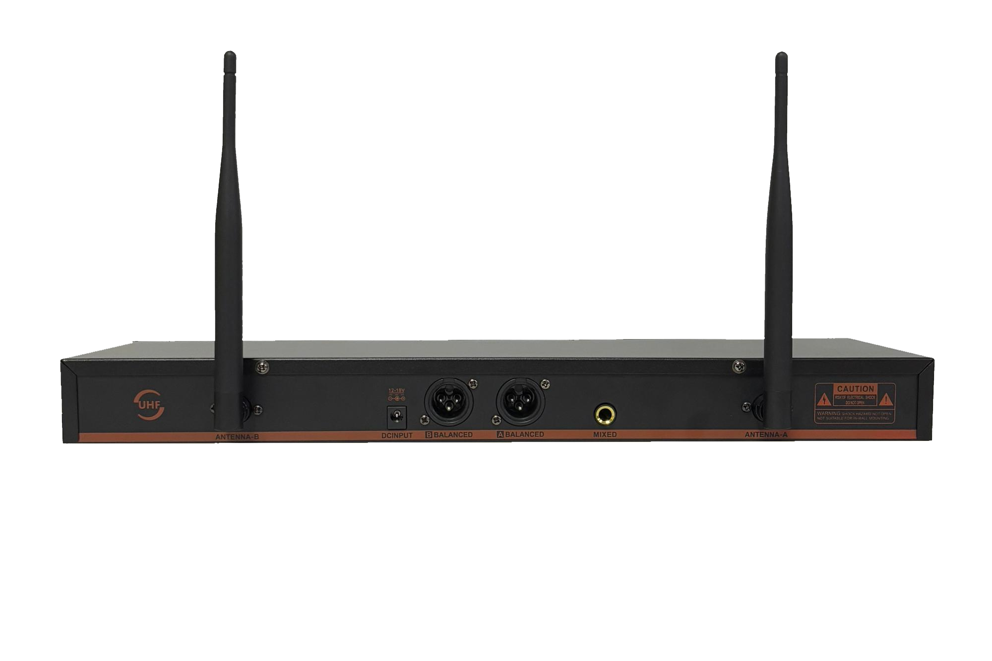 3260H 2 H3260-H - 2-Channel UHF Handheld Microphone System