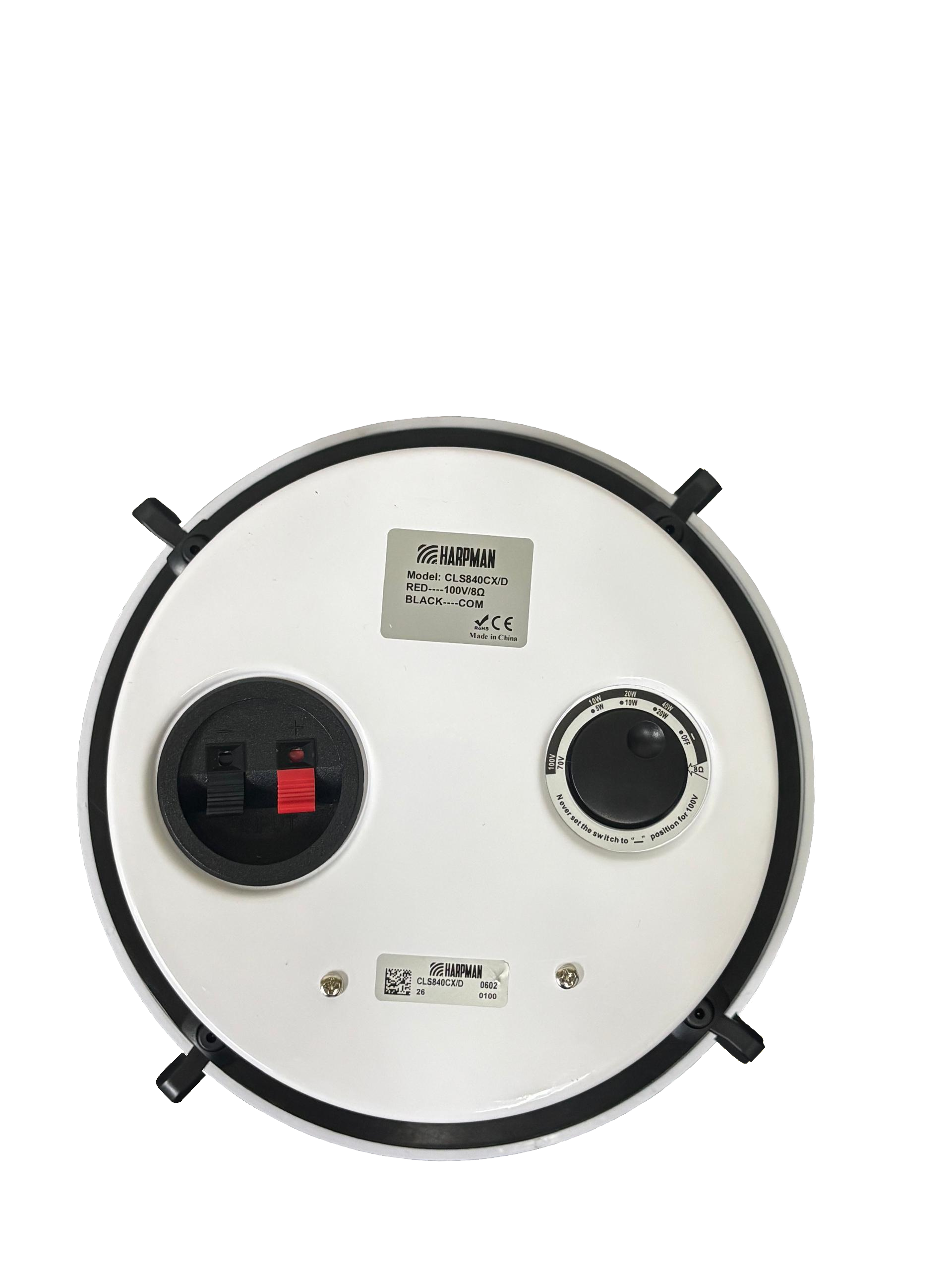 CLS840CX/D – 8″ High-Performance Coaxial Ceiling Speaker with Fire Dome
