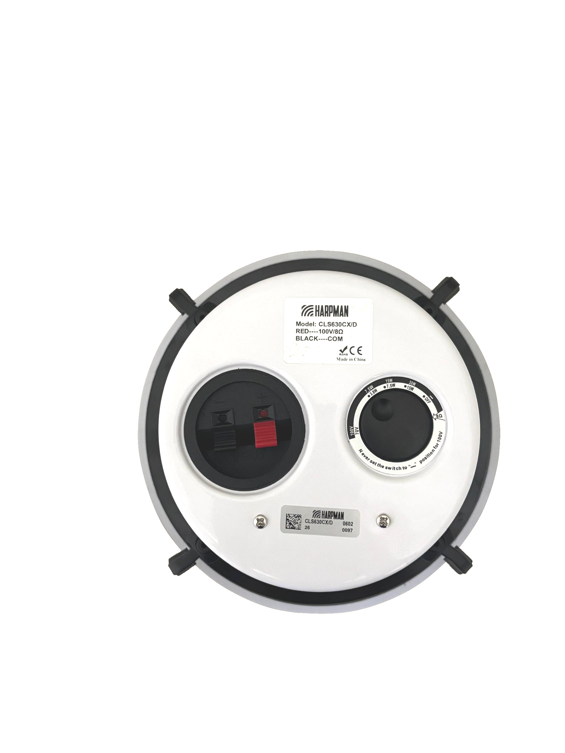 3 CLS630CX/D – 6″ High-Performance Coaxial Ceiling Speaker with Fire Dome