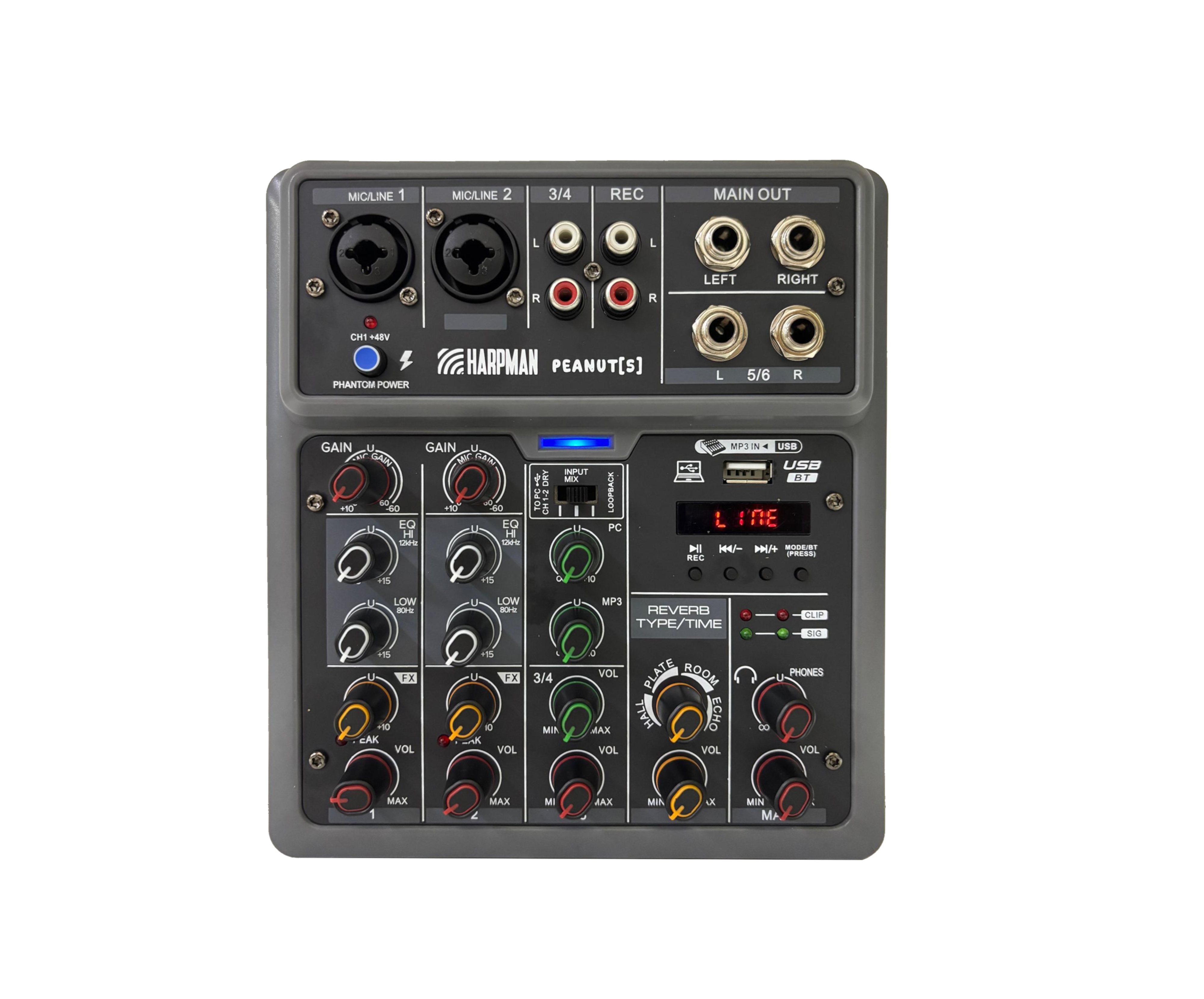 PEANUT5 – 6-Channel OTG Broadcasting Mixer