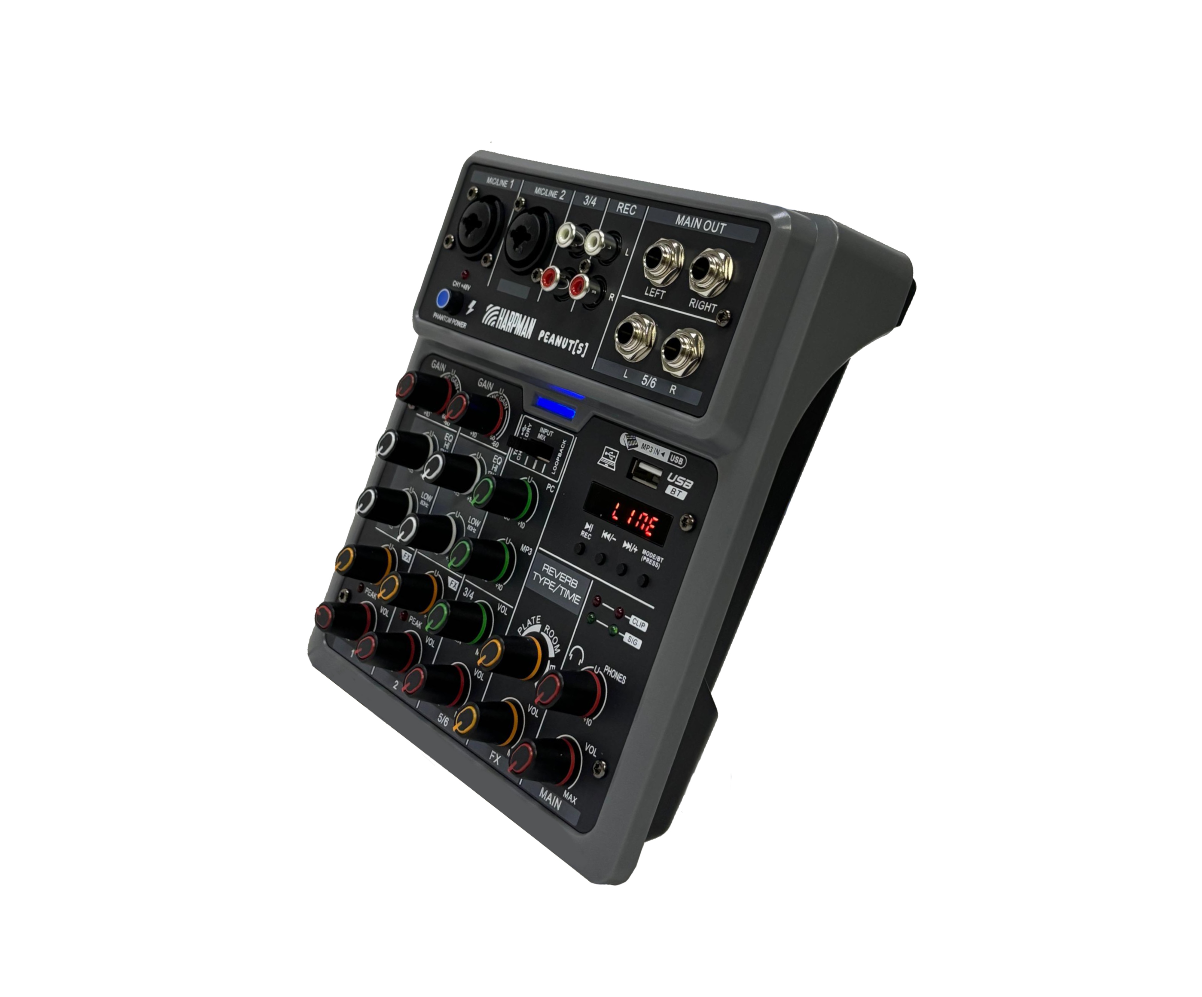 PEANUT5 – 6-Channel OTG Broadcasting Mixer