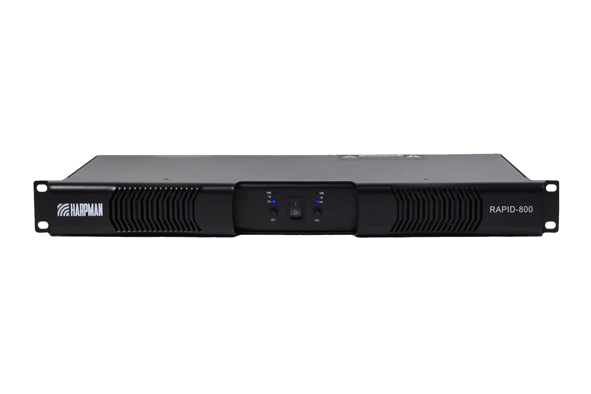 RAPID800 - 1 RAPID800 - 2-Channel 1U 400W Power Amplifier