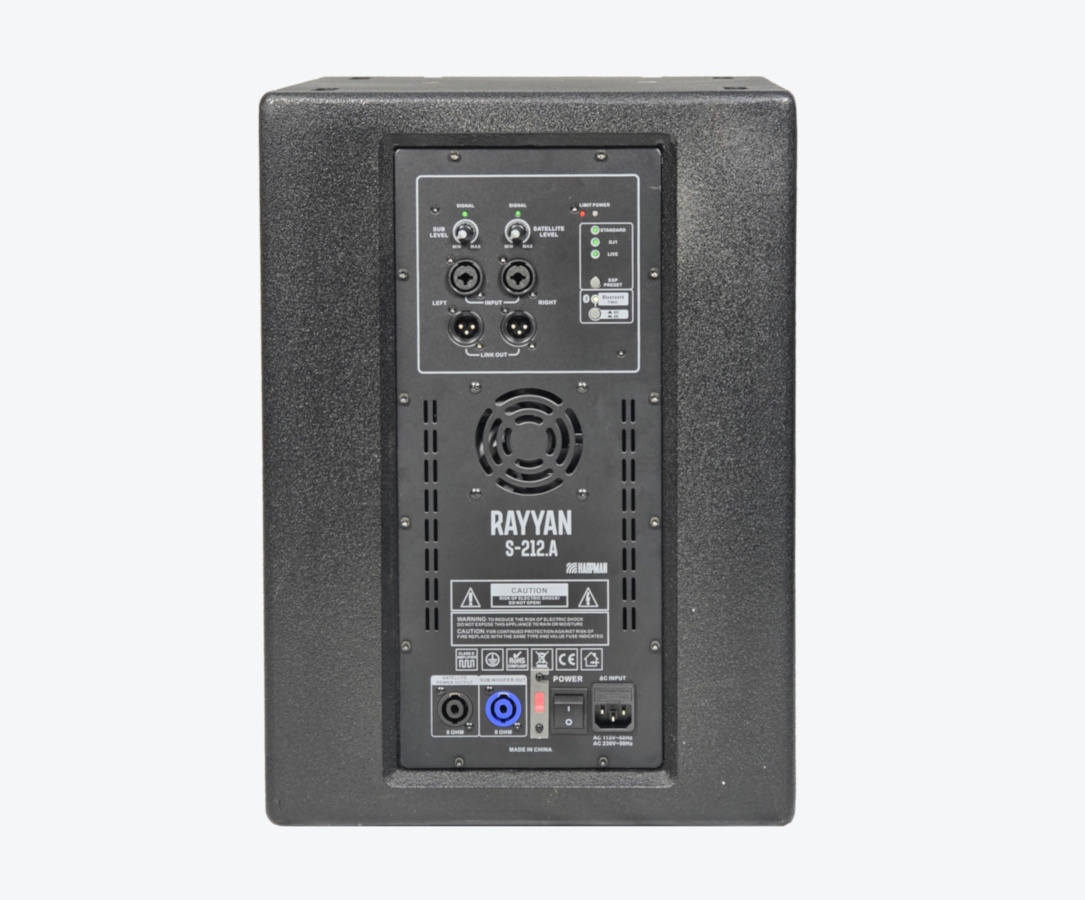 RAYYAN.4+2 - 2 RAYYAN.4+2 – 4 x 6.5" + Dual 12" Active Mini Line Array System