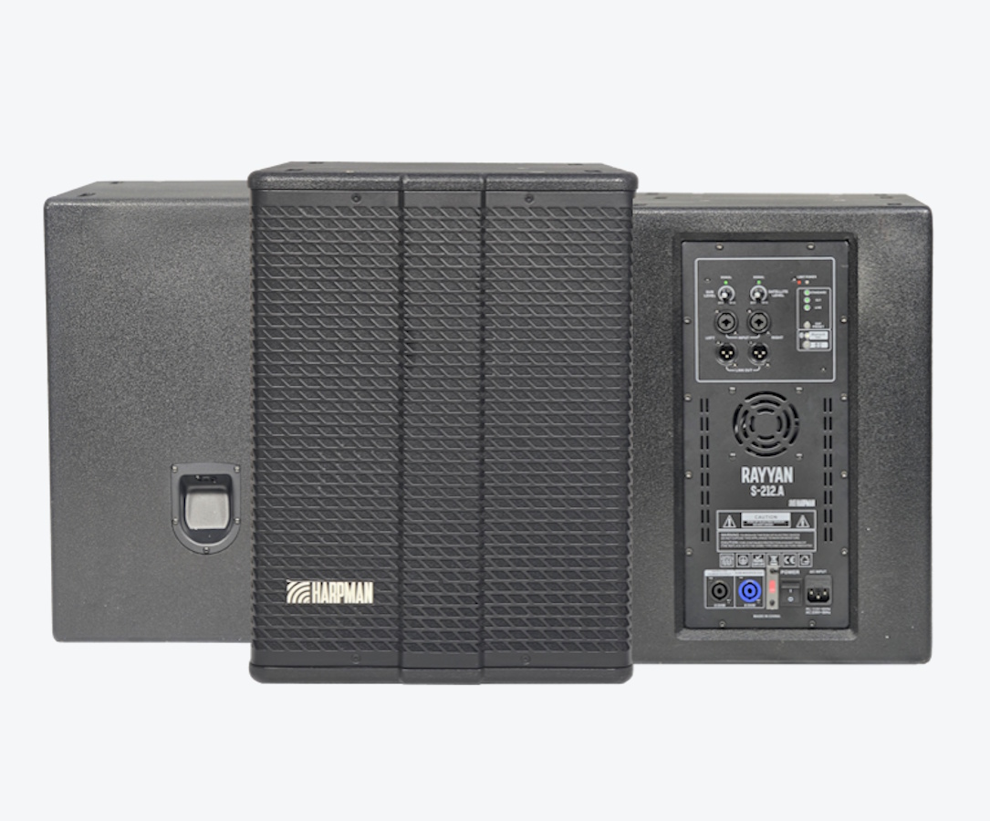 RAYYAN.4+2 - 3 RAYYAN.4+2 – 4 x 6.5" + Dual 12" Active Mini Line Array System