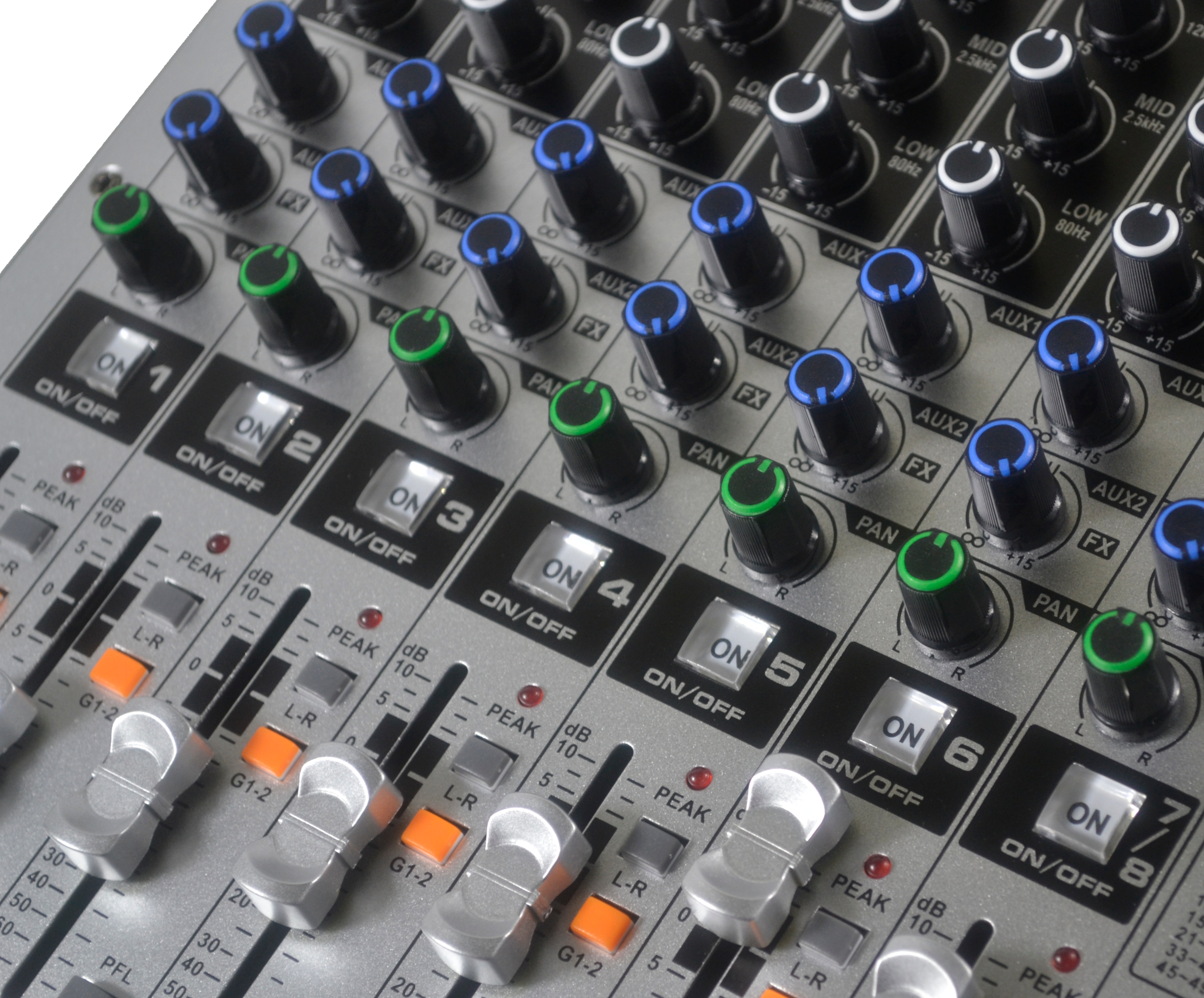 ZENIX12-4 ZENiX 12 – 12-Channel Mixing Console with 2 Group Outputs